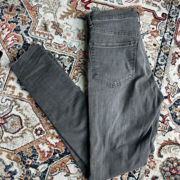 Express Grey Skinny Jeans - Like new - Picture 4 of 8
